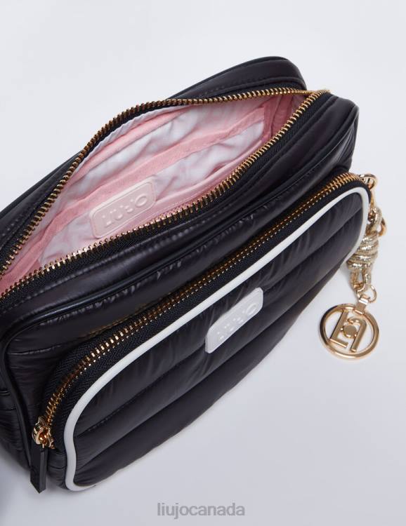 Bags Liu Jo Shoulder Bag In Quilted Nylon Women F6061061