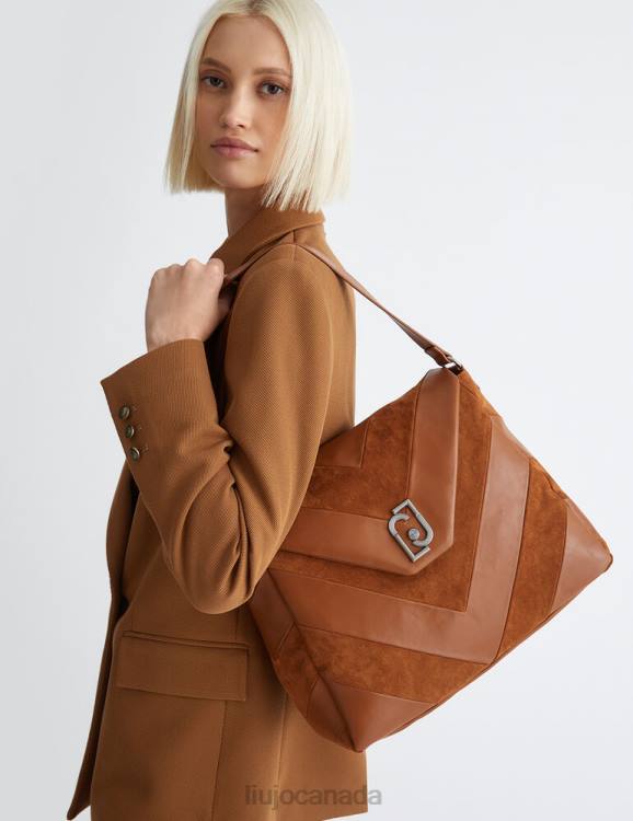Bags Liu Jo Shoulder Bag With Patchwork Women F6061620
