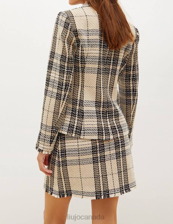 Clothing Liu Jo Blazer In Woven Check Boucle Women F6062525