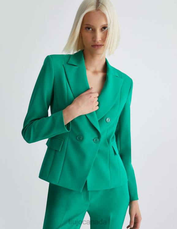 Clothing Liu Jo Double-Breasted Blazer Women F60655