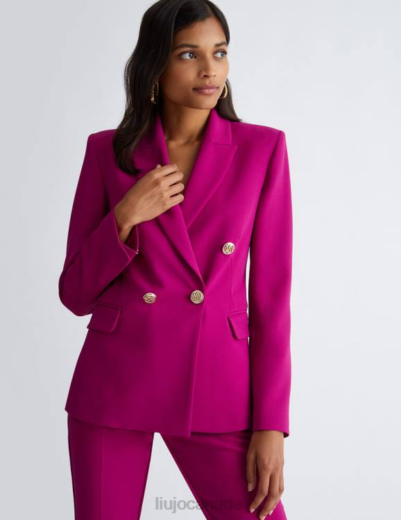 Clothing Liu Jo Double-Breasted Stretch Blazer Women F6061234