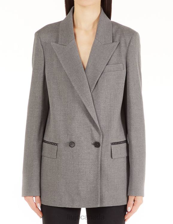 Clothing Liu Jo Flannel Blazer Women F6062633