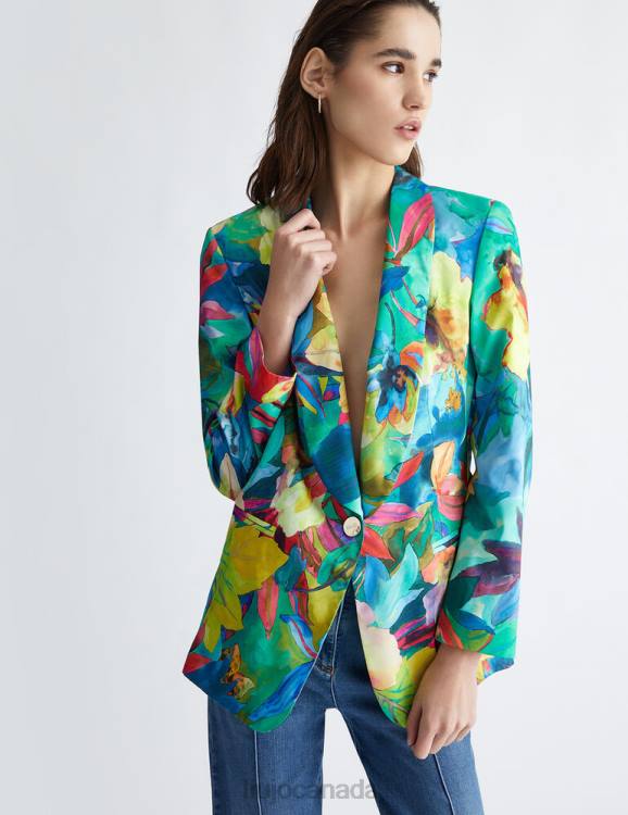 Clothing Liu Jo Floral Blazer Women F6061016