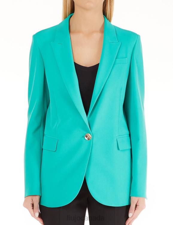 Clothing Liu Jo High-Tech Stretch Fabric Blazer Women F6062577
