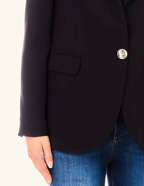 Clothing Liu Jo High-Tech Stretch Fabric Blazer Women F6062659