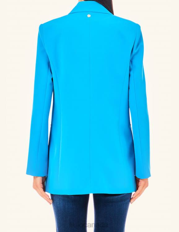 Clothing Liu Jo Long-Line Double-Breasted Blazer Women F6062570