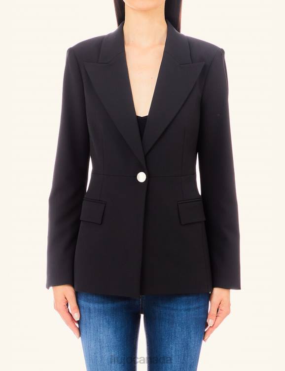 Clothing Liu Jo Stretch Fabric Blazer Women F6062772