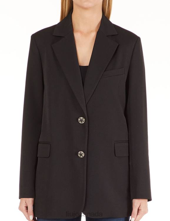 Clothing Liu Jo Stretch Twill Blazer Women F6062527