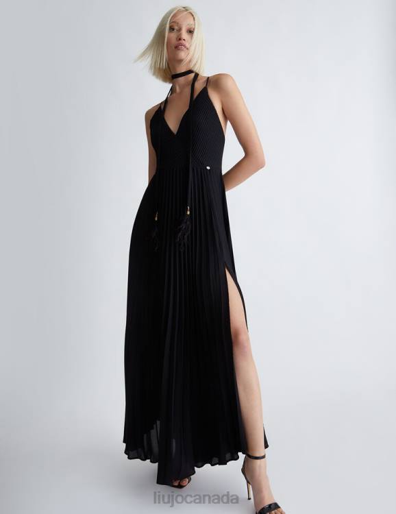 Clothing Liu Jo Better Elegant Black Dress Women F606327