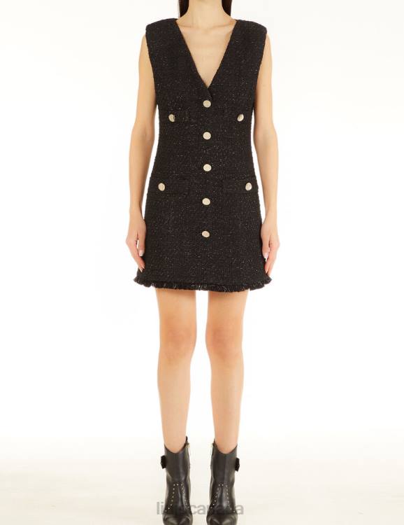 Clothing Liu Jo Boucle Dress Women F6062499