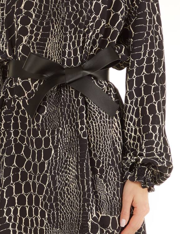 Clothing Liu Jo Crepe De Chine Cocktail Dress Women F6062501