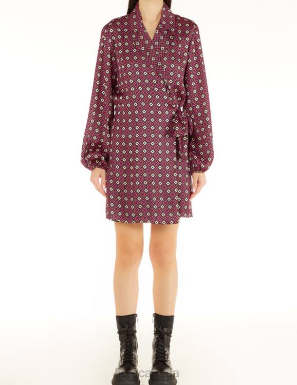 Clothing Liu Jo Dress With Geometric Print Women F6062503
