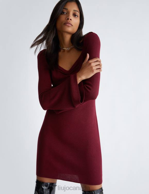 Clothing Liu Jo Eco-Friendly Knit Dress Women F606522