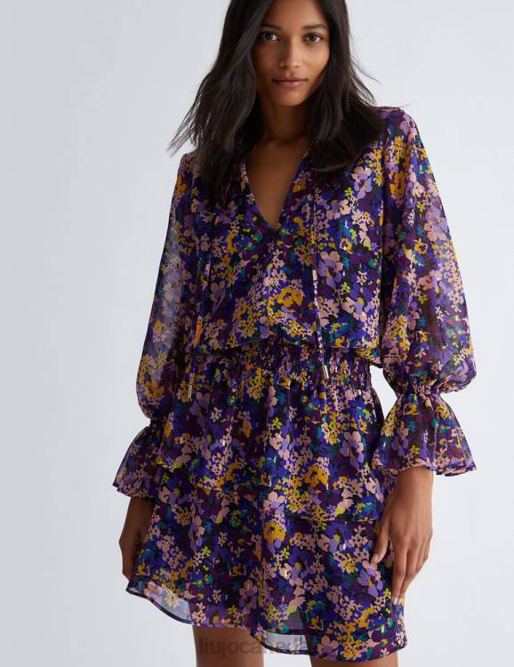 Clothing Liu Jo Floral Formal Dress Women F606392