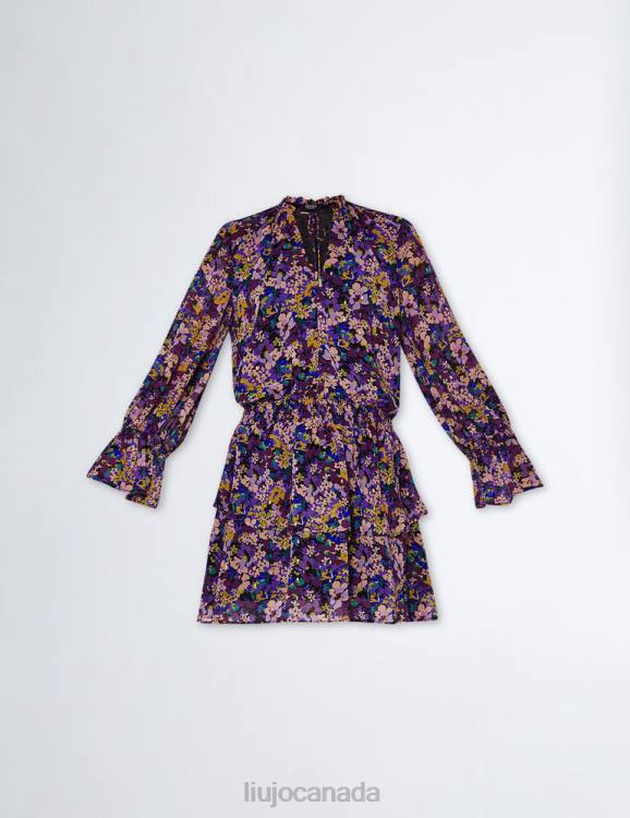 Clothing Liu Jo Floral Formal Dress Women F606392