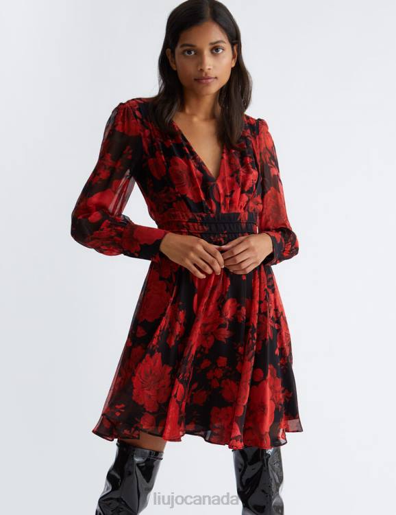 Clothing Liu Jo Floral Formal Dress Women F606509