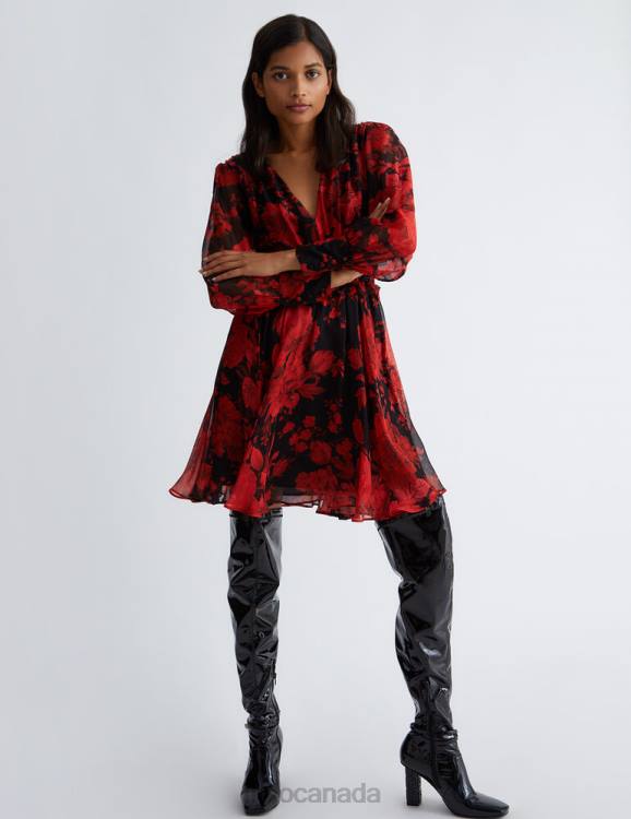 Clothing Liu Jo Floral Formal Dress Women F606509
