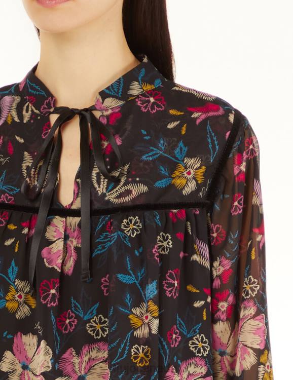 Clothing Liu Jo Floral Georgette Dress Women F6062587