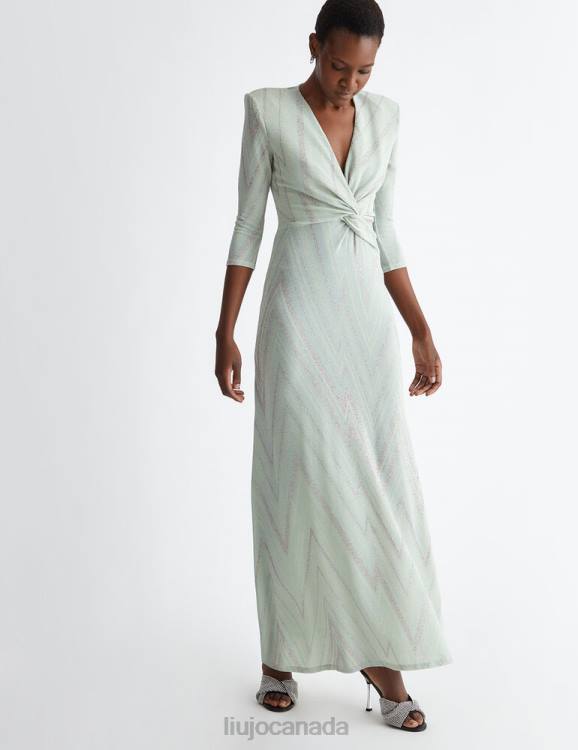 Clothing Liu Jo Formal Chevron Dress Women F606872