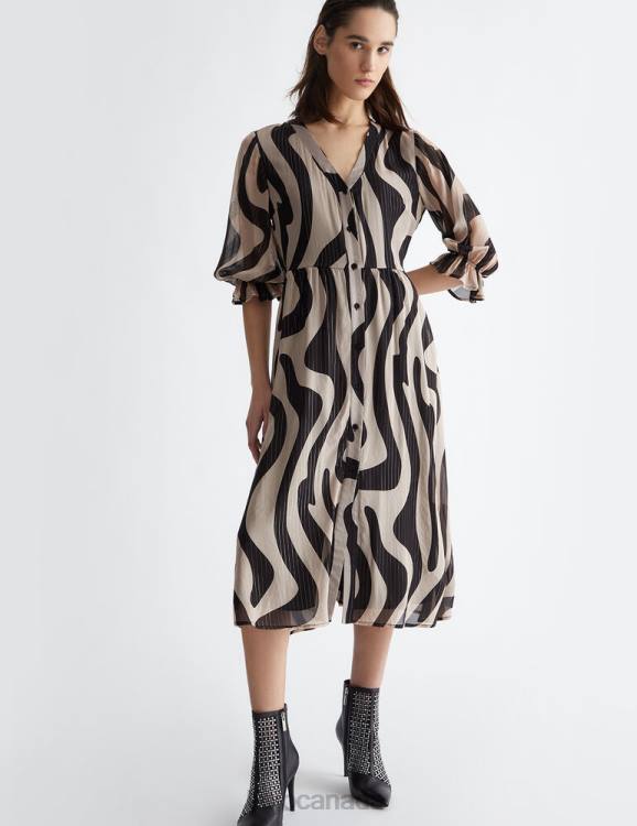Clothing Liu Jo Formal Dress With Print Women F606814
