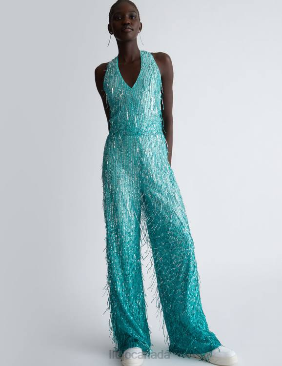 Clothing Liu Jo Long Sequin Jumpsuit Women F606331