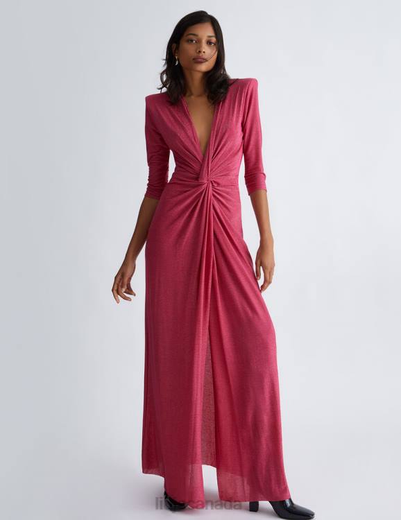 Clothing Liu Jo Lurex Formal Dress Women F606410