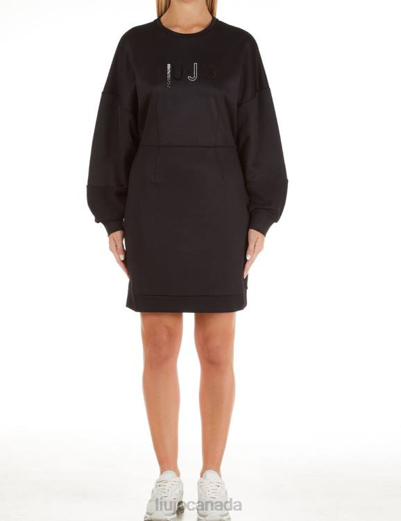 Clothing Liu Jo Plush Dress With Logo Women F6062651