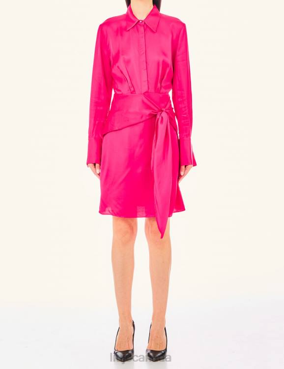 Clothing Liu Jo Shirt Dress With Bow Women F6062850