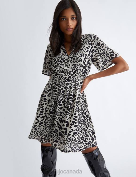 Clothing Liu Jo Short Animal-Print Dress Women F60638