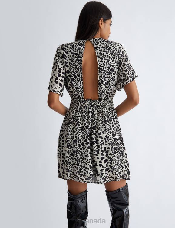 Clothing Liu Jo Short Animal-Print Dress Women F60638
