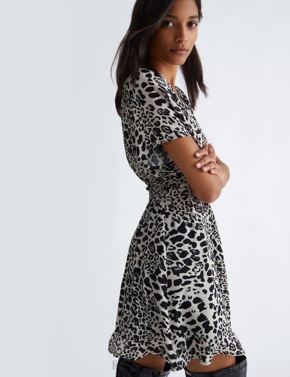 Clothing Liu Jo Short Animal-Print Dress Women F60638