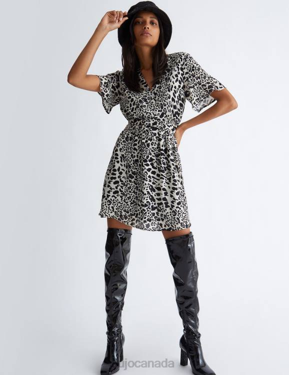 Clothing Liu Jo Short Animal-Print Dress Women F60638
