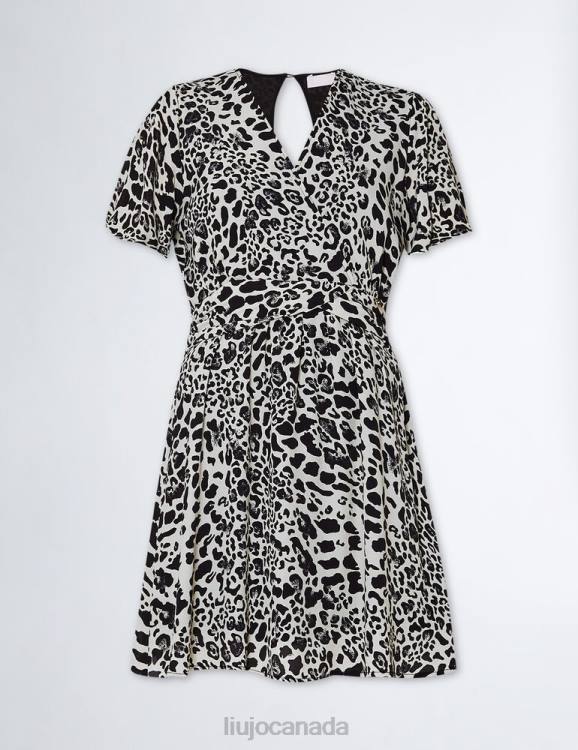Clothing Liu Jo Short Animal-Print Dress Women F60638
