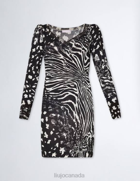 Clothing Liu Jo Short Animal-Print Dress Women F606685