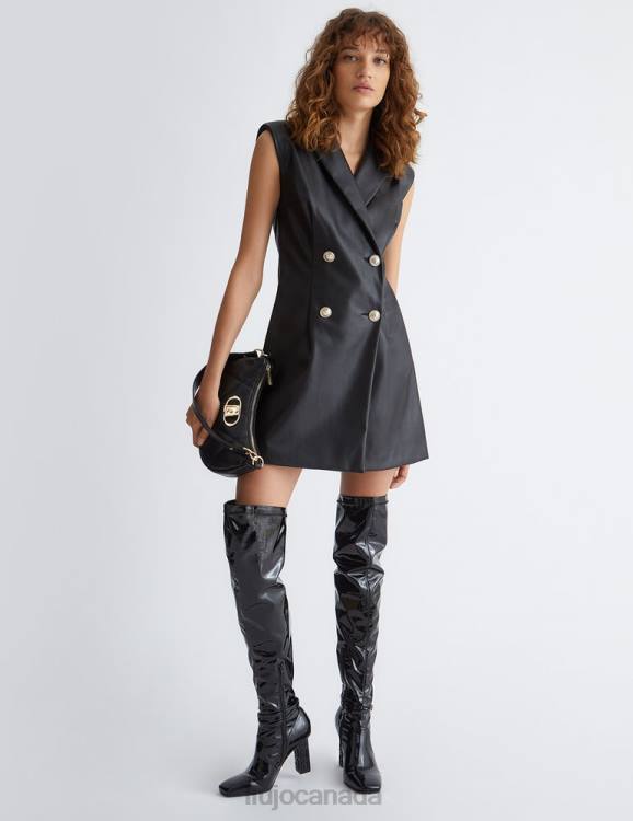Clothing Liu Jo Short Coated Fabric Dress Women F606183