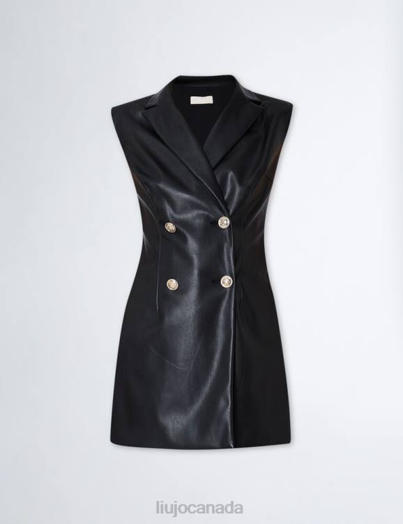 Clothing Liu Jo Short Coated Fabric Dress Women F606183
