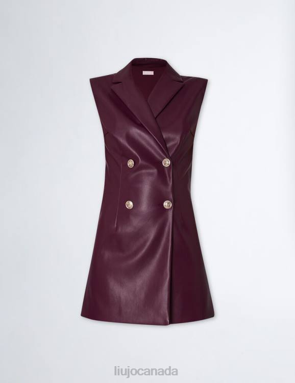 Clothing Liu Jo Short Coated Fabric Dress Women F606191