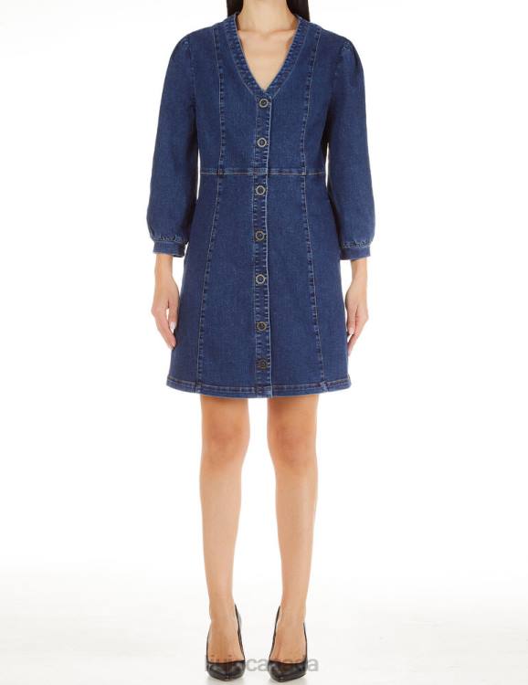 Clothing Liu Jo Short Denim Dress Women F6062854