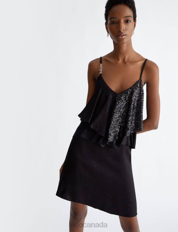 Clothing Liu Jo Short Jacquard Dress Women F6061095