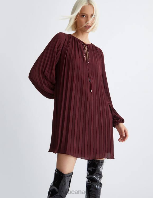 Clothing Liu Jo Short Pleated Dress Women F60673