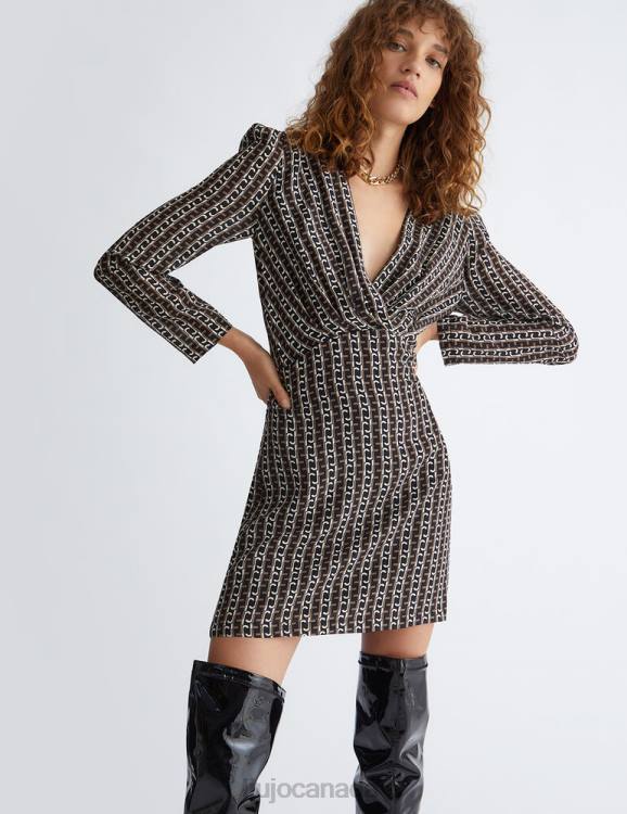 Clothing Liu Jo Short Pure Silk Dress Women F606763