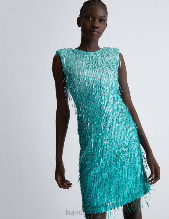 Clothing Liu Jo Short Sequin Dress Women F606358