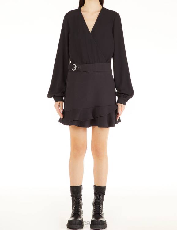 Clothing Liu Jo Stretch Fabric Dress With Buckle Women F6062498