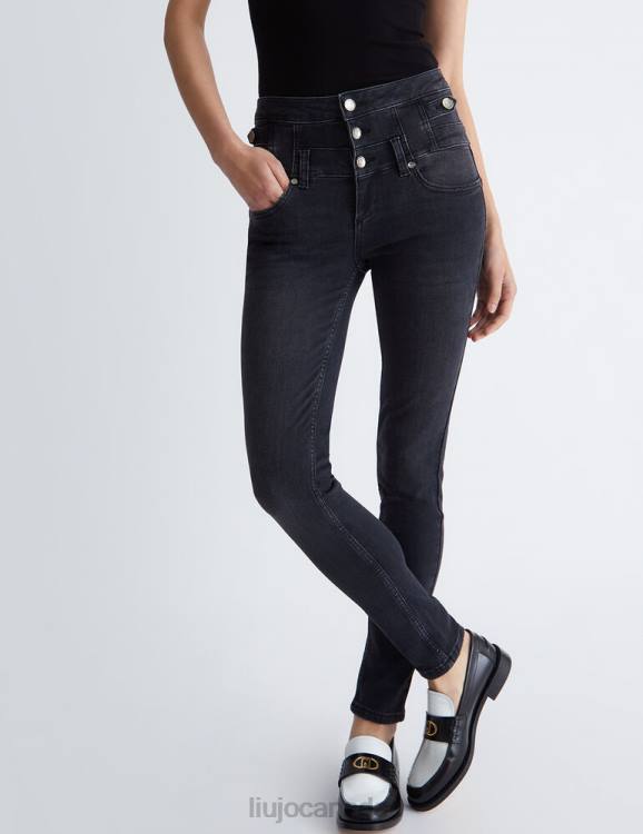 Clothing Liu Jo Black Skinny Jeans Women F6061286