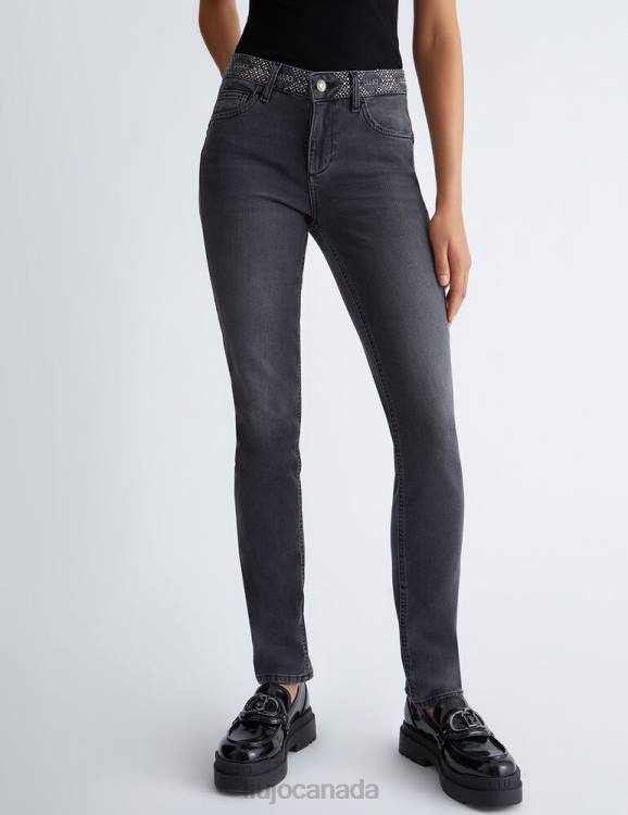 Clothing Liu Jo Black Slim Fit Jeans Women F6061363
