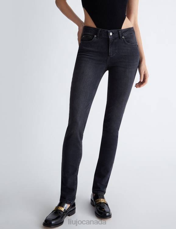 Clothing Liu Jo Black Slim Fit Jeans Women F6061365