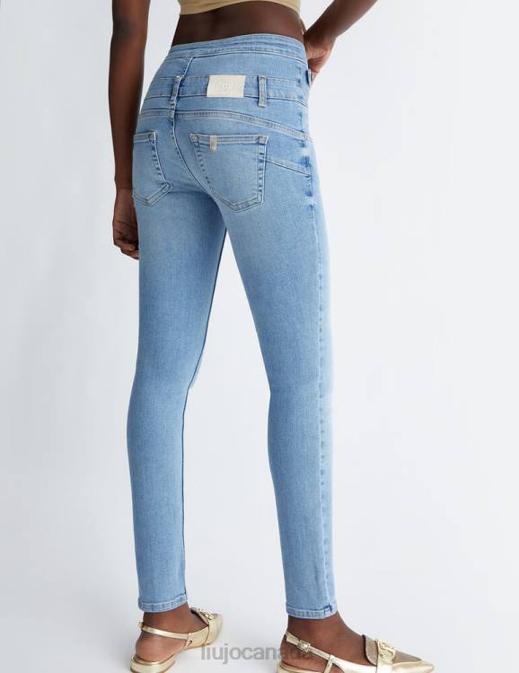 Clothing Liu Jo Bottom Up Skinny Jeans With Buttons Women F6061349