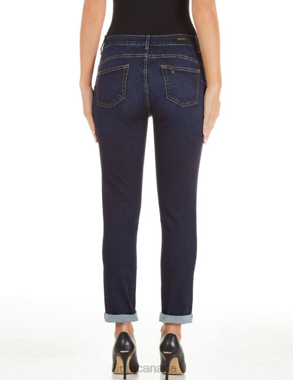 Clothing Liu Jo Bottom Up Skinny Jeans With Buttons Women F6062723