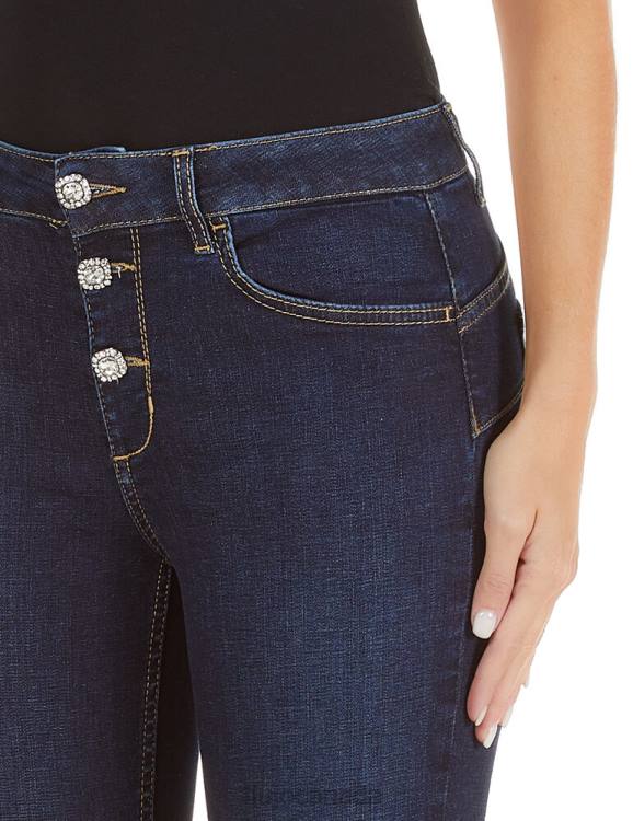 Clothing Liu Jo Bottom Up Skinny Jeans With Buttons Women F6062723