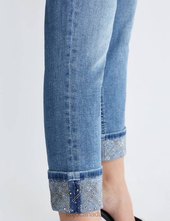 Clothing Liu Jo Bottom Up Skinny Jeans With Turn-Ups Women F6061302